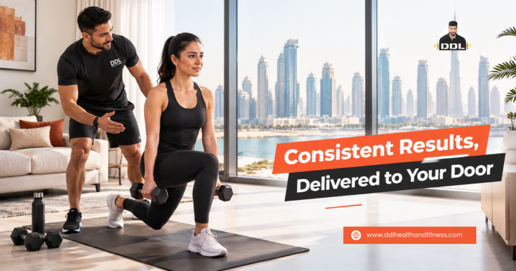 Hiring a Home Personal Trainer in Dubai during a personalised home workout